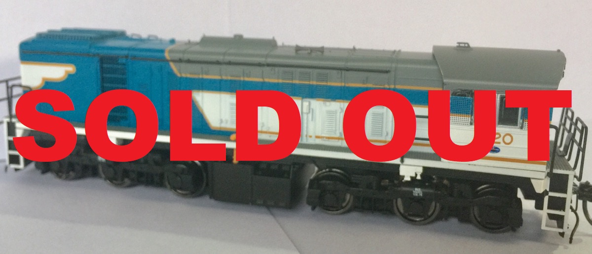 RTR043 1720 Class Locomotive #1720 HOn3½